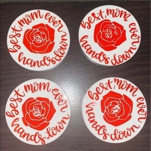 Personalized coasters for $30
